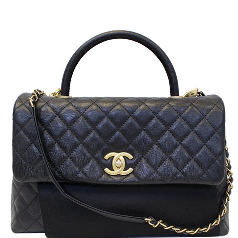 chanel medium coco handle bag|Chanel coco handle bag medium.